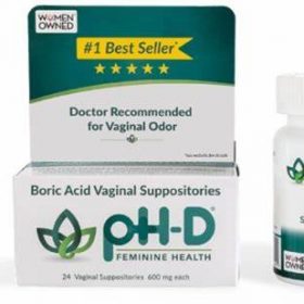 Boric Acid 600mg Vaginal Pessaries
