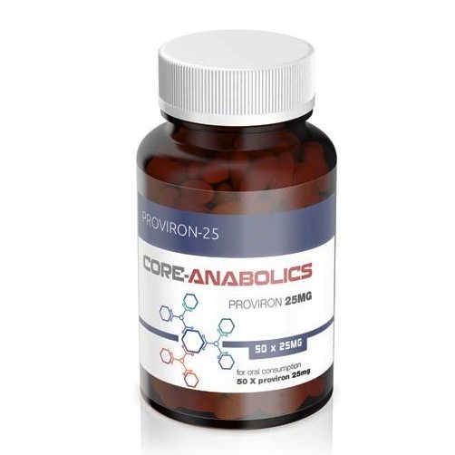 Core Anabolics Proviron 25mg 50 Mesterolone tablets