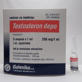 Buy Testosteron depo 250 mg/amp Galenika in Australia